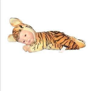Anne Geddes plush tiger baby